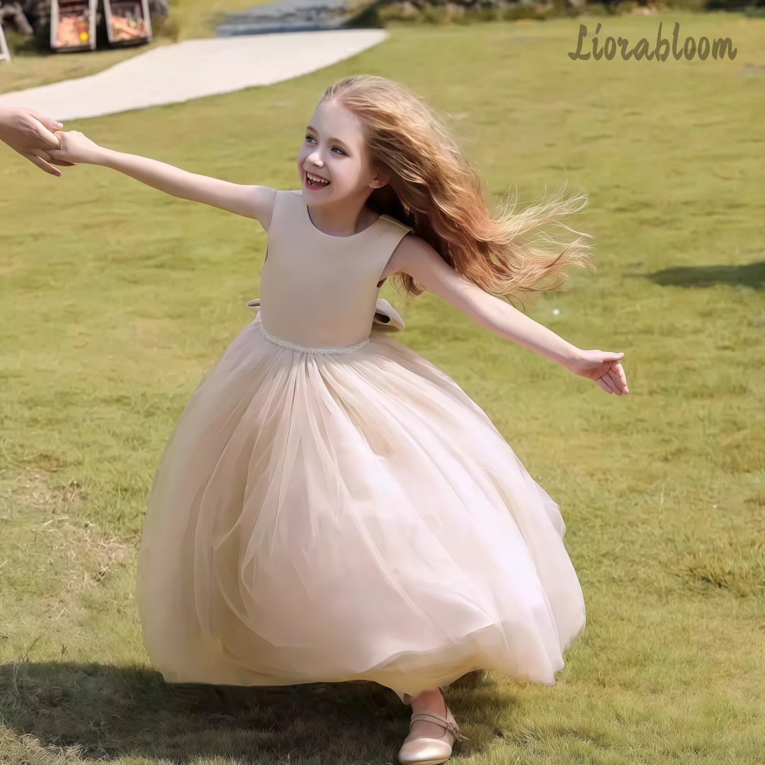 Women'S Formal Wear For Girls - Veelkleurige prinsessenjurk zonder rug, formele jurk