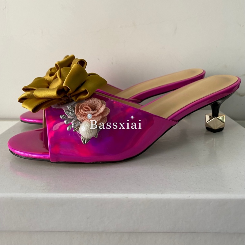 Crystal Decor Handgemaakte Blo - Kitten Heel Women recensie en prijs