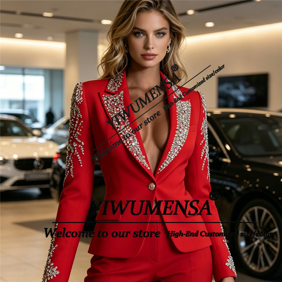 Luxe Damespakken 2-delige sets - Women Formal Wear For Party recensie en prijs