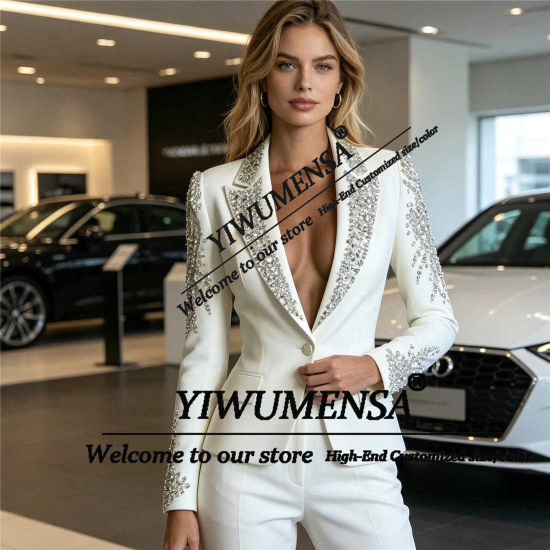Luxe Damespakken 2-delige sets - Women Formal Wear For Party recensie en prijs