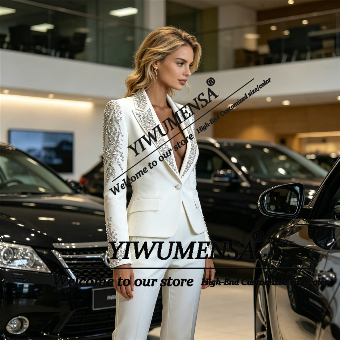Luxe Damespakken 2-delige sets - Women Formal Wear For Party recensie en prijs