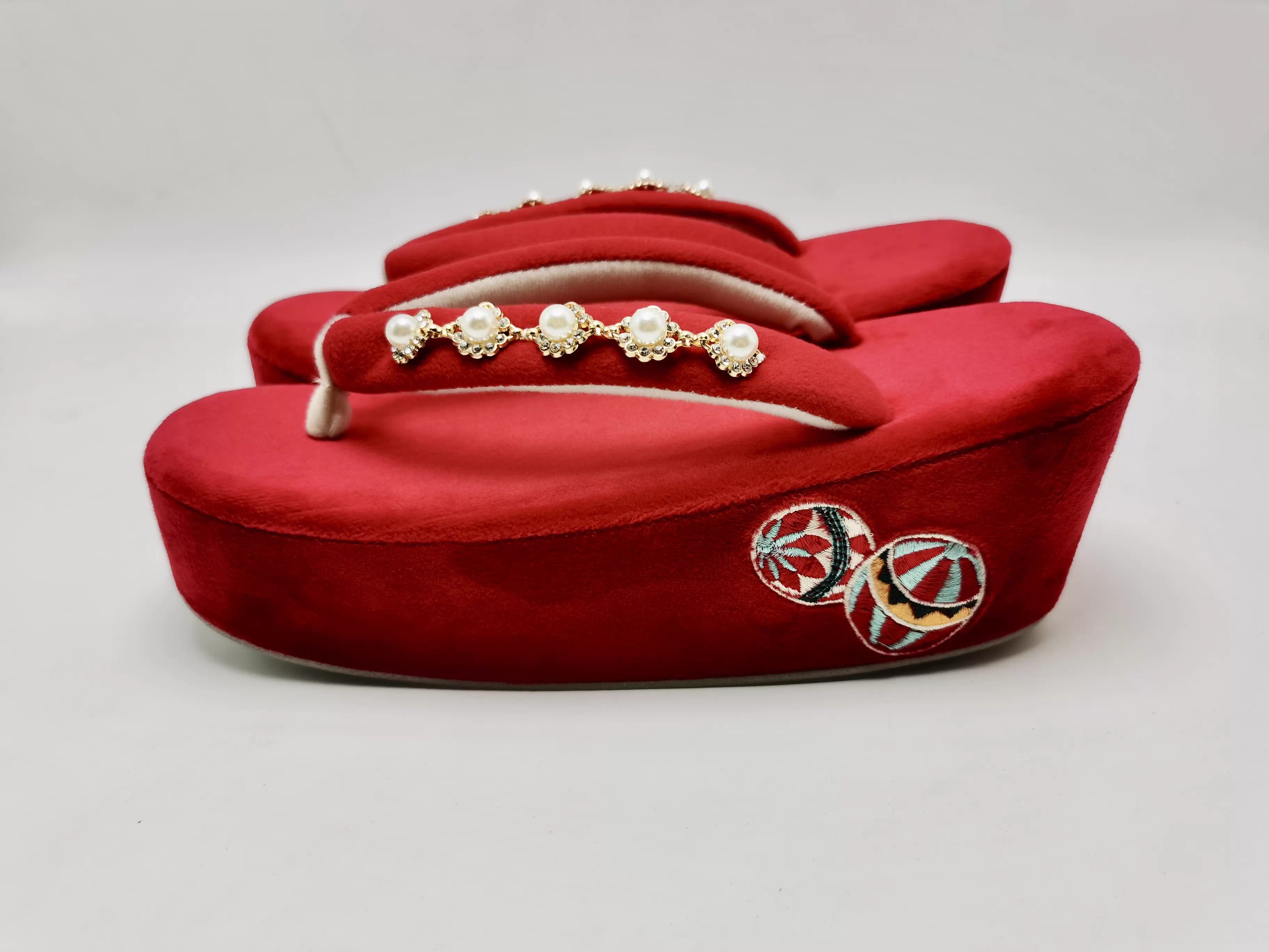 Japanse sandalen met kurkzool  - Japanese Women Formal Wear recensie en prijs