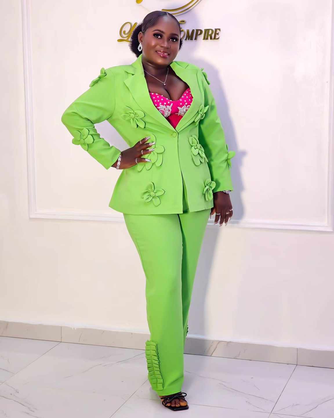 Plus Size Groene Vrouwen Blaze - Women Formal Wear For Plus Size recensie en prijs