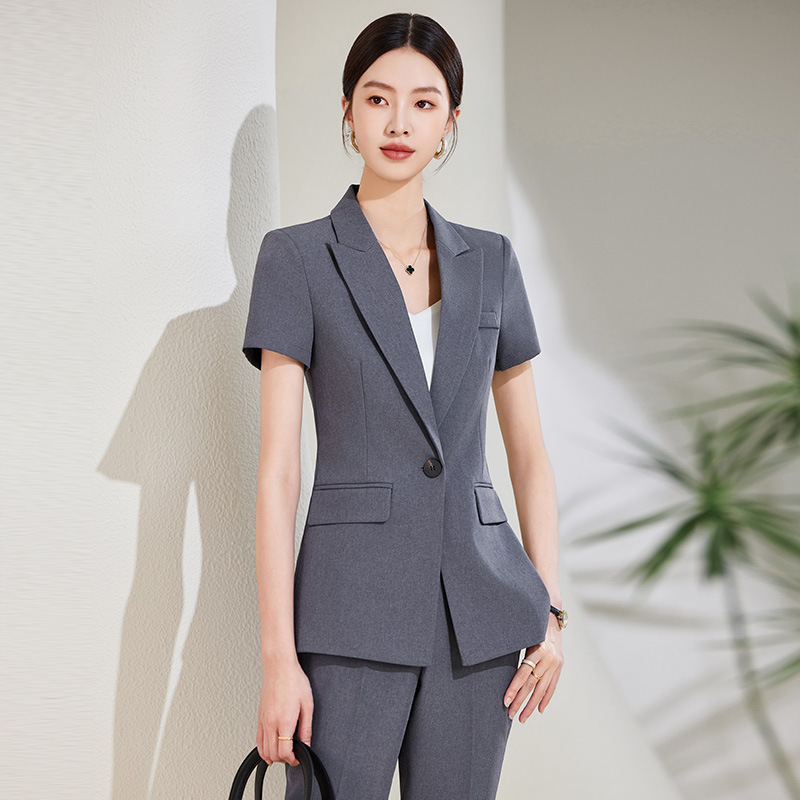 Marineblauwe pakset met korte  - Women Formal Wear Store recensie en prijs