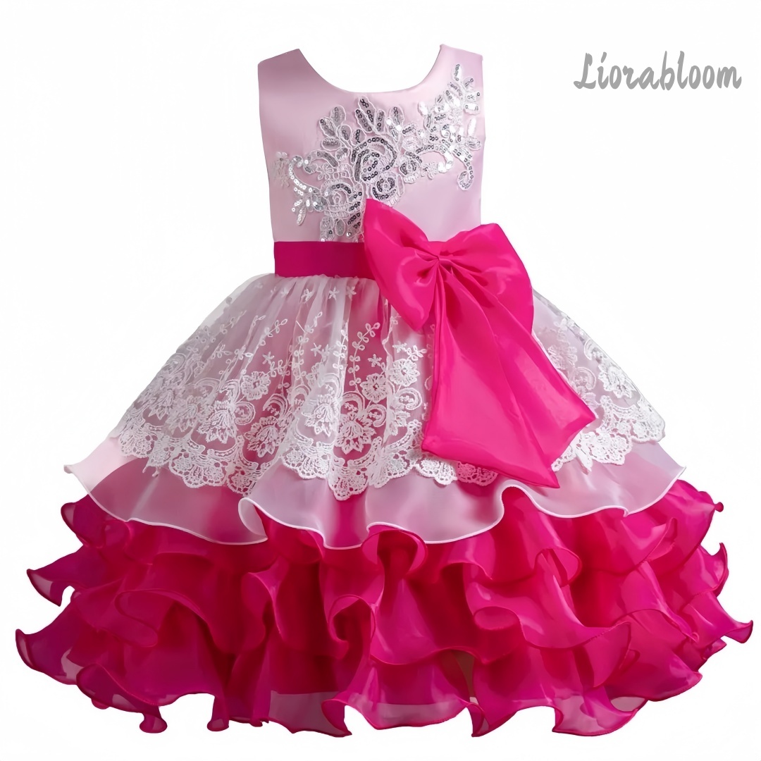 Meisjesjurk met grote strik, m - Women'S Formal Wear For Girls recensie en prijs