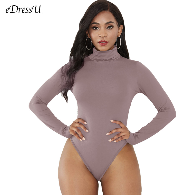 Vrouwen Bodysuit Coltrui Herfs - Turtleneck Bodysuit Office recensie en prijs