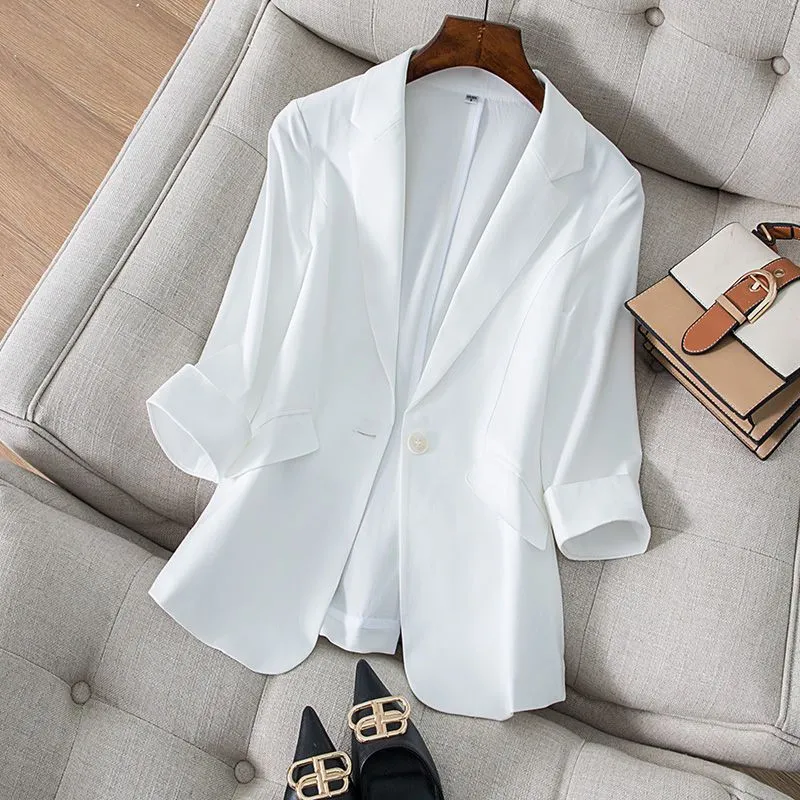 Jas Dameskleding Slim Fit Diam - Women Formal Wear For Plus Size recensie en prijs