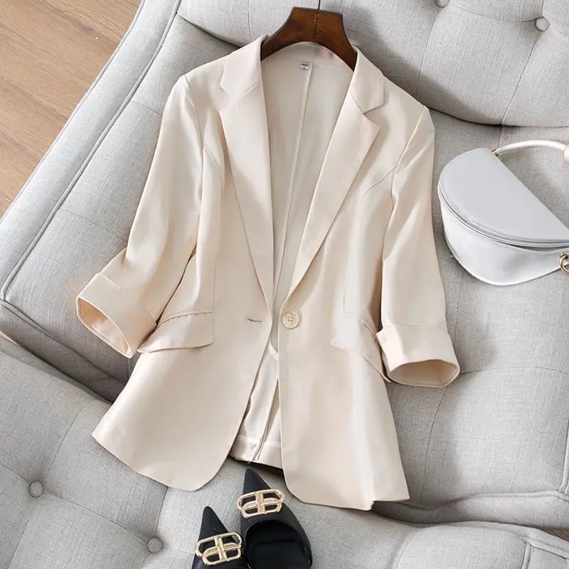 Jas Dameskleding Slim Fit Diam - Women Formal Wear For Plus Size recensie en prijs