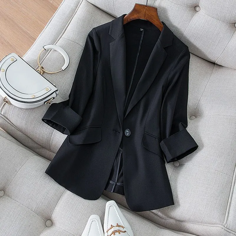 Jas Dameskleding Slim Fit Diam - Women Formal Wear For Plus Size recensie en prijs