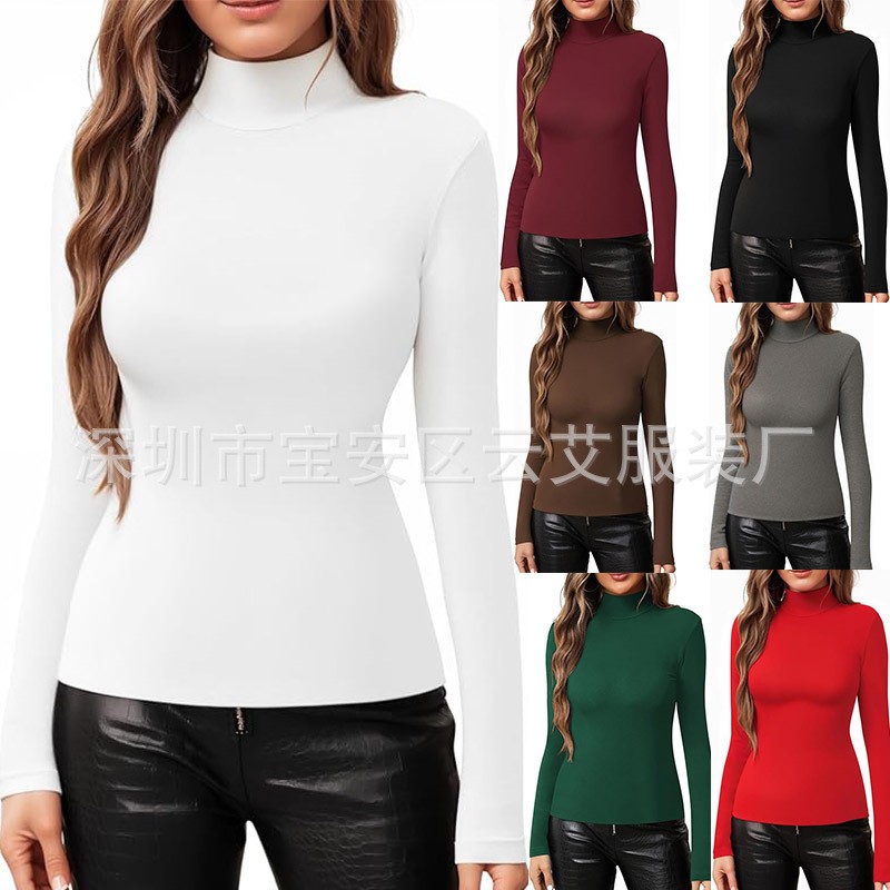 Dames Getailleerd Effen Kleur  - Turtleneck Bodysuit Office recensie en prijs