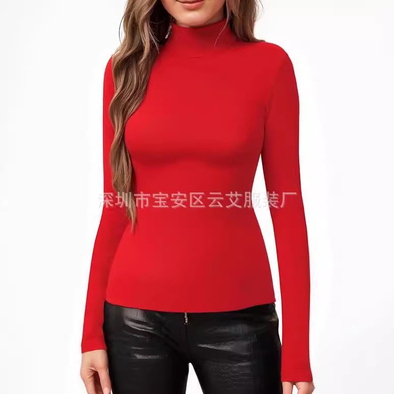 Dames Getailleerd Effen Kleur  - Turtleneck Bodysuit Office recensie en prijs