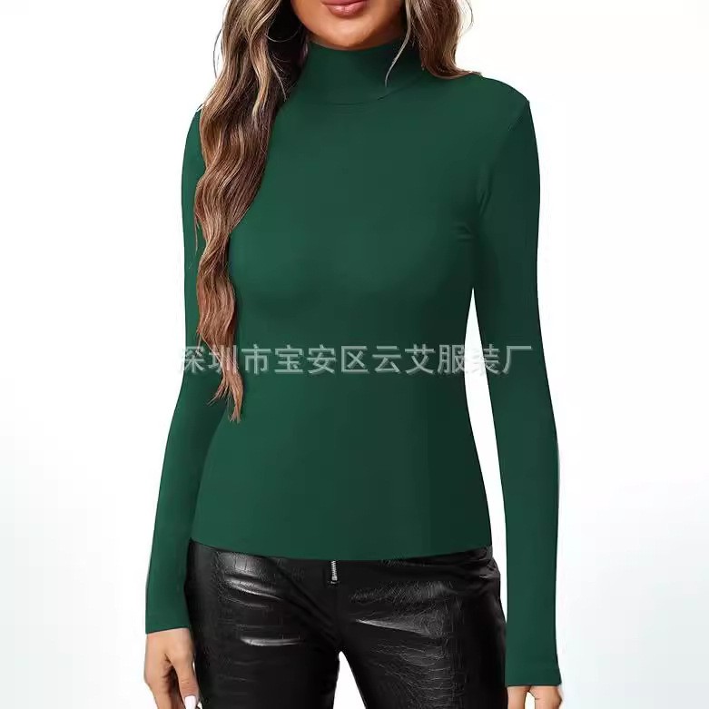 Dames Getailleerd Effen Kleur  - Turtleneck Bodysuit Office recensie en prijs
