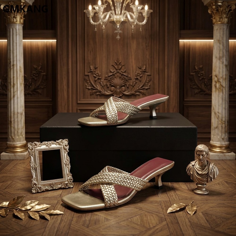 Slippers met puntige neus en k - Kitten Heel Women recensie en prijs